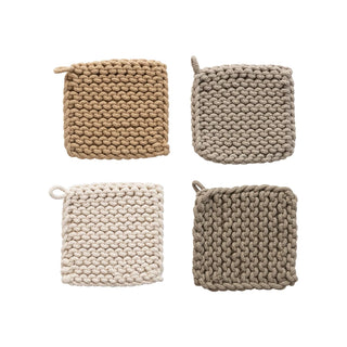 Crocheted Cotton Potholder