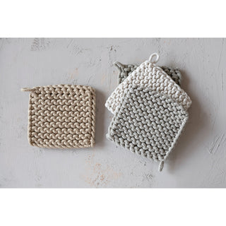 Crocheted Cotton Potholder