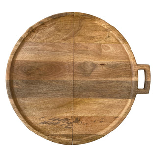 Folding Cheese/Serving Board with Handle and Magnetic Closure