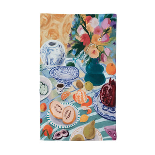 Printed Recycled Microfiber Tea Towel