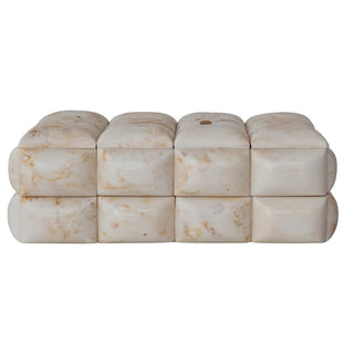 Ivory Marble Studded Box