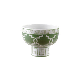 Hand Painted Footed Bowl