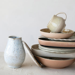 Reactive Glaze Pitcher