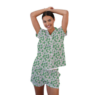 Mahjong Pajama Short Set