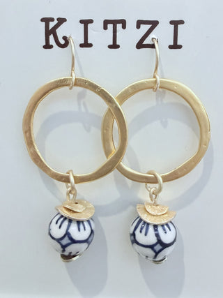 Round Chino Earrings