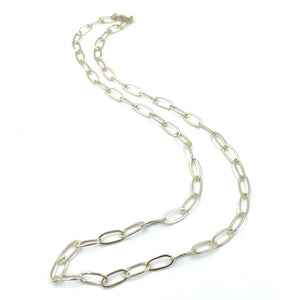Large Link Paperclip Necklace
