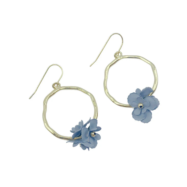 Bloom Gold Hoop Earrings