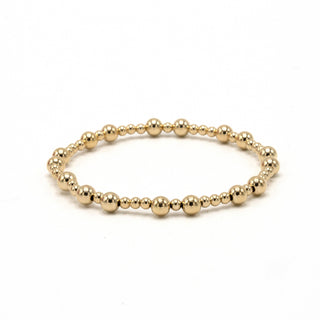 The Charleston 3*5 14k Gold-Filled Beaded Bracelet