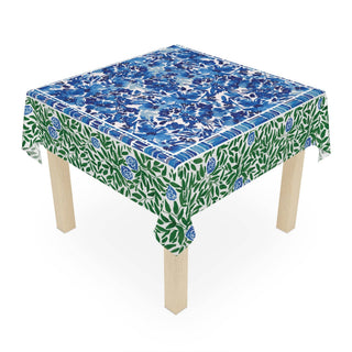Royal Blooms Square Tablecloth