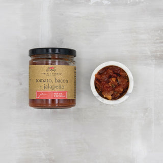 9 oz. Tomato, Bacon + Jalapeño Jam