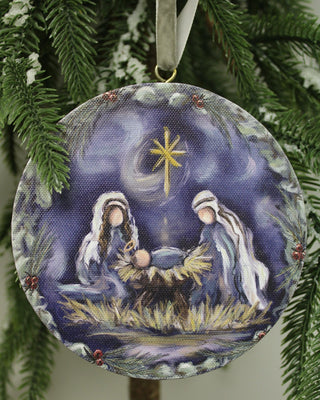 Holy Family LED Ornament