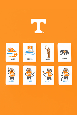 University of Tennessee Mahjong Tile Set