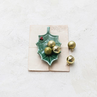 Holly Leaf Shaped Dish