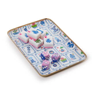Mahjong Tile Metal Tray