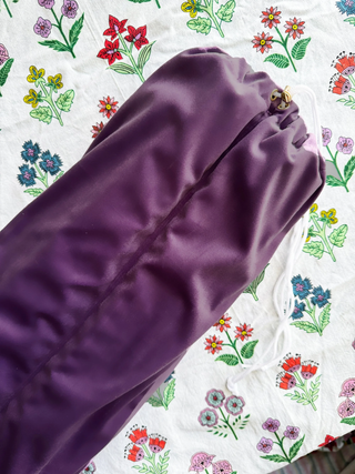 Velvet Mahjong Rack Bag