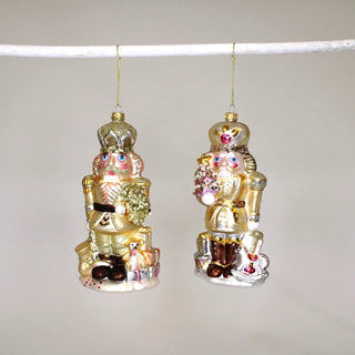 Blown Glass Nutcracker