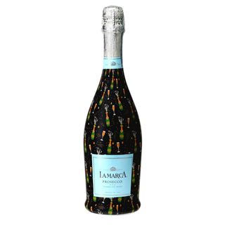 Champagne Pop Prosecco Bottle Wrap