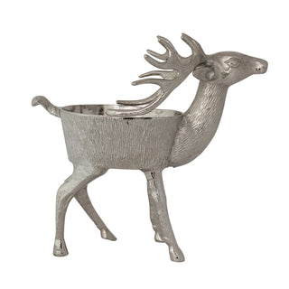 Cast Aluminum Deer Shaped Container