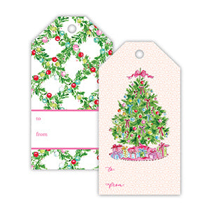 Handpainted Holiday Gift Tags