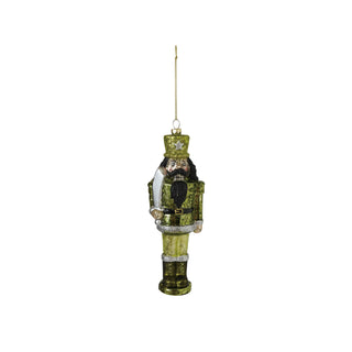 Glass Soldier Ornament