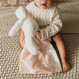 Simple Blossom Bunny Buddy Blanket