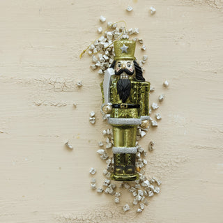 Glass Soldier Ornament