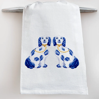 Foo Dogs Tea Towel