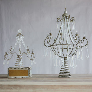 Metal Chandelier Tree Topper