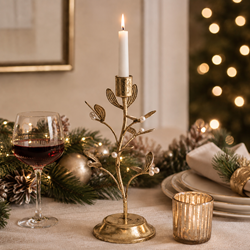 Mistletoe Candle Holder