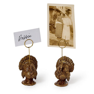 Turkey Place Card/Photo Holder