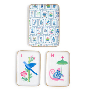 Mahjong Tile Metal Tray