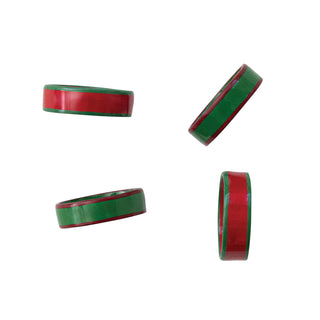 Enameled Metal Napkin Ring