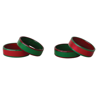 Enameled Metal Napkin Ring
