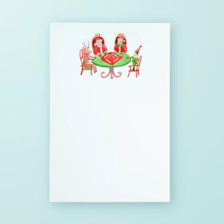 Rockin' Around the Mahjong Table Notepad