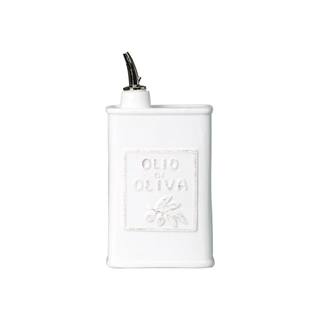 Lastra White Olive Oil Can