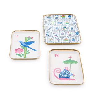 Mahjong Tile Metal Tray