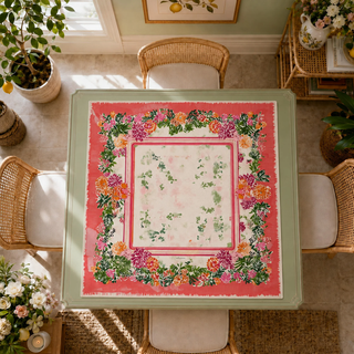 Harriet Always Brags About Her Garden Mahjong Mat