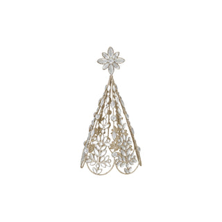 Metal Tree with Acrylic Jewels & Glitter