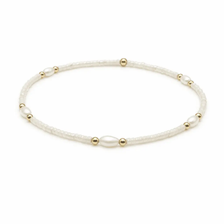 Game Day Waterproof Pearl Bracelet