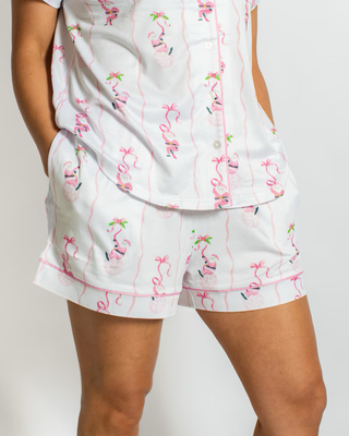 Wrapped in Ribbons Sleep Shorts Set