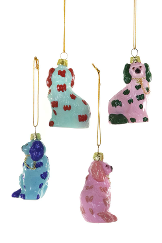 Preppy Staffordshire Dog Ornament