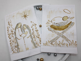 Nativity Tea Towels