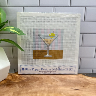 Martini Needlepoint Kit