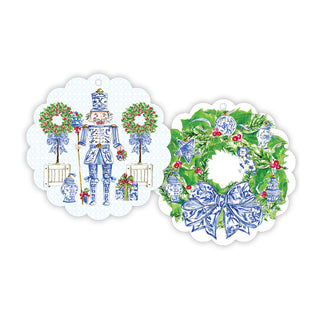 Scalloped Round Gift Tags