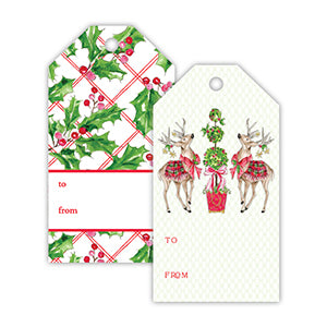 Handpainted Holiday Gift Tags