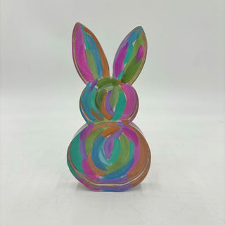 Bright Acrylic Cutout Rabbit