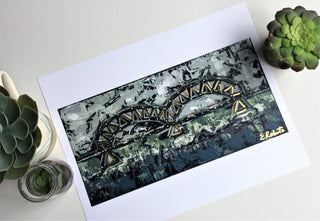 "Bridge Over Travelled Waters" Print