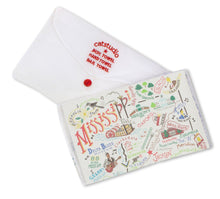 Catstudio Mississippi Hand Embroidered Dish Towel