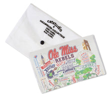 Catstudio University of Mississippi Embroidered Dish Towel