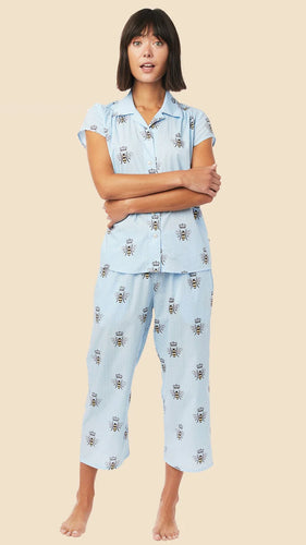 Queen Bee Luxe Pima Capri Pajama Set